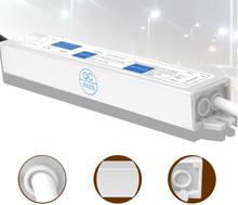 Controlador LED resistente al agua IP67, adaptador de fuente de alimentación de 30W, CC de 12V, 24V, transformador LED, CA de 110V, 240V, para tira de luz LED 5050 5630 2024 - compra barato