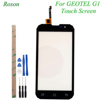 Roson for Geotel G1 Touch Screen Perfect Replacement Touch Panel TP For Geotel G1 Mobile Phone Accessories +Tools +Adhesive 2024 - buy cheap