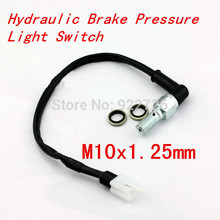 Motorcycle refit Hydraulic Brake Pressure Switch M10x1.25mm for Yamaha WRF 450 Honda CRF XR Kawasaki KX 85 KXF Suzuki DRZ 2024 - buy cheap