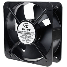 Gdstime-ventilador de refrigeración de doble rodamiento de bolas, ventilador de 20cm, 200mm, CA 220V, 20060, 1 ud. 2024 - compra barato