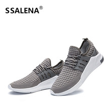Men Comfortable Mesh Sneaker Running Shoes Lightweight Breathable Sports Shoes Soft Sole Anti-Slip Low Shoes AA11085 2024 - buy cheap