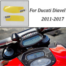 Diavel moto Cluster Scratch Protection Film Instrument Dashboard Cover Guard TPU Blu-ray for Ducati 2011-2017 Diavel 2024 - buy cheap