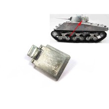 Mato spare parts Turret Metal Pistol Port for 1:16 1/16 Mato 1230 USA Sherman M4A3(75)W  rc tank 2024 - buy cheap