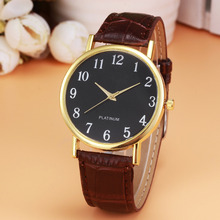 Reloj de diseño Retro para mujer, pulsera de cuarzo de aleación analógica, correa de cuero, reloj masculino, reloj femenino 2024 - compra barato