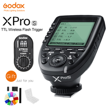 Беспроводная вспышка Godox Xpro-S XPros TTL, триггер в наличии с + 8000 для камеры Sony DE300 DE400 E250 E300, XTR-16 2024 - купить недорого