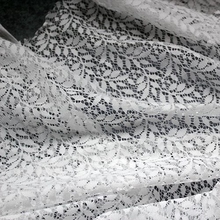 High-quality 150cm width delicate leaf lace fabric embroidery lace accessories DIY clothing dress baby clothes material 2024 - buy cheap