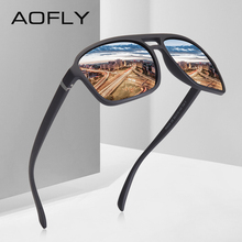 AOFLY BRAND DESIGN Retro Vintage Men Polarized Sunglasses Driving HD Sunglasses Square Frame Oculos Goggles UV400 AF8118 2024 - buy cheap