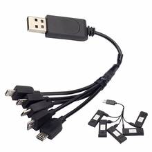 HBB 1 For 5 Charger Multi-charging Visuo Xs809 Xs809w Xs809hw Cable Rc Drone Parts 2024 - buy cheap