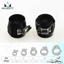 12AN AN -12 25.5mm ID Fuel Hose Line End Cover Clamp Finisher Fitting 2PCS 2024 - buy cheap