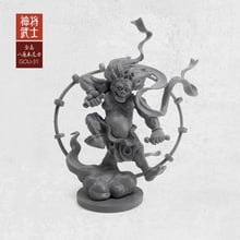 1/35 Figure Kits (50-60mm) Oriental Classical God Samurai Resin Soldier Gou-31 2024 - buy cheap