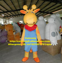 Giraffe Giraffa Sika Deer Spotted Deer Fallow Fawn Mascot Costume Character Soliciting Business Education Exhibition zz4810 2024 - buy cheap