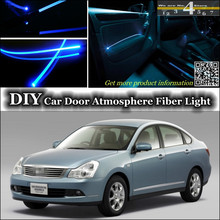interior Ambient Light Tuning Atmosphere Fiber Optic Band Lights For Nissan Bluebird Inside Door Panel illumination Not EL light 2024 - buy cheap