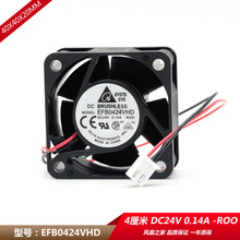 NEW DELTA EFB0424VHD 24V 0.14A 4CM 4020 frequency double ball bearing cooling fan 2024 - buy cheap