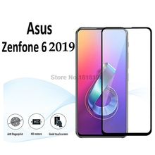 Película de vidro temperado para asus zenfone 6 2019, protetor de tela 9h de vidro de proteção para celular asus zs630kl, 1 peça 2024 - compre barato