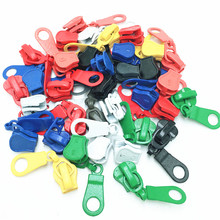 10PCS Metal Zipper Slider For Nylon Zipper 5#, Multicolor 5# Nylon Zipper Puller, DIY sewing Kits Zipper Kits 2024 - buy cheap