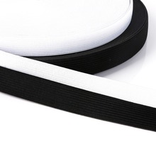 5 jarda 12 tamanhos (0.6-5cm) branco preto elástico bandas elastano fita cinto guarnição para costura saia curta acessórios para vestuário trouse 2024 - compre barato