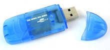 Wholesale  Dropship New USB 2.0 SDHC SD MEMORY CARD READER MMC RS-MMC 8GB 16GB 2024 - buy cheap