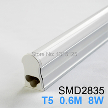 T5 8W Tubes Led 600mm SMD 2835 Super Brightness Led Bulbs lights Fluorescent Tubes AC 90~265V Constant Current + free shipping 2024 - buy cheap