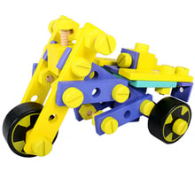 Educational STEM Learning Toy for Kids, Construction Engineering Building Blocks Set - Car Motorbike 2024 - buy cheap