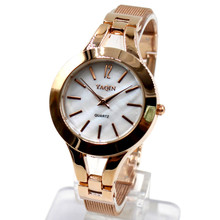 Luxury Design Watch Rose Gold / PNP Lady Watchcase White Dial Bracelet Elegant Women Watch FW940 2024 - buy cheap