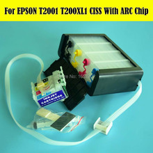 Sistema de suministro a granel T200XL para Epson, T200XL1-T200XL4 Ciss con Chips ARC para Epson WF-2530 XP-300 2024 - compra barato