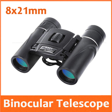 Zoom binocular portátil de 8x21mm, telescópio com zoom ajustável para viagem ao ar livre, presente de aniversário, visor de pássaros, acampamento educacional 2024 - compre barato