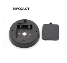50PCS black round DIY Quartz Black Wall Clock Movement box Mechanism Repair Part Clock movement protection cover 2024 - buy cheap