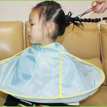 Kids Barber Apron Children Infant Baby Hair Cutting Cape Flower Gown Salon Hairdresser Barber Apron Baby Shampoo Cap 2024 - buy cheap