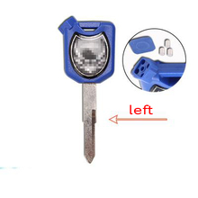 Motorcycle keys Blank Key Uncut Blade For honda PCX 125 SCR100 WH110 150 125 2024 - buy cheap