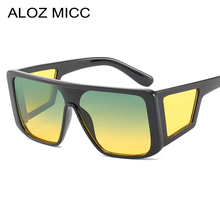 ALOZ MICC Women Oversized Square Sunglasses Men 2019 Luxury Brand Design Men SunGlasses Vintage Shades Goggles Glasses UV400 Q87 2024 - buy cheap