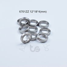 Bearing 10pcs 6701ZZ 12*18*4(mm) free shipping chrome steel Metal Sealed High speed Mechanical equipment parts 2024 - buy cheap