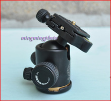 Rótula de bola de trípode Q02 para cámara con placa de liberación rápida 1/4 "tornillo 3/8" tuerca de tornillo carga máxima 8 kg/para trípode de cámara DSLR 2024 - compra barato