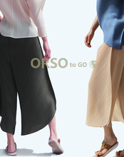 HOT SELLING Miyake Fashion fold solid drawstring pleated wide leg pant ankle-length pants  IN STOCK 2024 - buy cheap