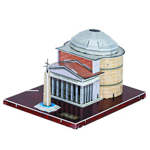 candice guo! 3D paper model DIY puzzle toy Italy's pantheon stereoscopic jigsaw assemble building game children toy gift 1pc 2024 - buy cheap