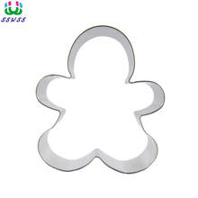 Super Gingerbread Man Shaped Cake Cookie Biscuit Baking Molds,Mousse Cake Decorating Fondant Cutters Tools,Direct Selling 2024 - buy cheap