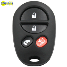 3+1 Buttons 4 button Remote Control Key Fob Shell case fob for TOYOTA Sequoia Highlander Sienna Avalon Solara 2024 - buy cheap