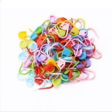 100Pcs Colorful Knitting Stitch Markers Crochet Locking Tool Craft Ring Holder 2024 - buy cheap