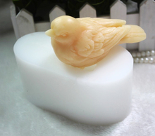 PRZY-gorrión de silicona de pájaro 3D hecho a mano, moldes de piedra aromática para decoración de tartas, moldes de piedra S9353 2024 - compra barato