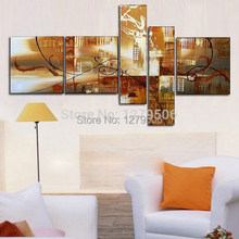 Handpainted Abstract Decorative Oil Painting On Canvas High Quality Wall Art Picture For Home Decor Art House 2024 - buy cheap