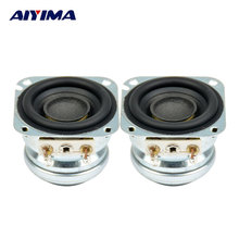AIYIMA 2Pcs 1.5Inch Audio Portable Speakers 4Ohm 5W 10 W Full Range Neodymium Magnetic Bass Speaker Stereo Diy Home Theater 2024 - buy cheap