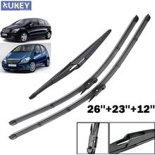 Xukey Windscreen Wiper Blades For Mercedes-Benz A-Class B-Class Front Rear Window 2005 2006 2007 2008 2009 2010 2011 W169 W245 2024 - buy cheap