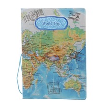 High Quality Maps Pattern Unisex Travel Passport Cover Travel Accessories ID Bank Credit Card Bag Men Women Passport Holder Case 2024 - buy cheap