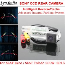 Car Intelligentized Dynamic Trajectory Backup Rear View Camera Parking Line FOR SEAT Exeo ST Leon Leon4 Toledo 5P NH 2006~2015 2024 - buy cheap