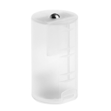 1PC Translucent  2 AA To D Size Battery Holder Converter Adapter Switcher Plastic Case Box 2024 - buy cheap