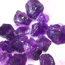 Rough Amethyst Natural (Brazil) Gemstone Raw Crystal Healing 2024 - buy cheap