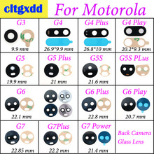 Cltgxdd задняя камера, стеклянный объектив, Защитная крышка с наклейкой для Motorola G7 Power G3 G4 G5 G5S G6 Play G7 Plus, стеклянный объектив 2024 - купить недорого