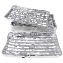 20pcs/set Disposable BBQ Pans Aluminum Foil Barbecue Grilling Trays Outdoor 2024 - buy cheap