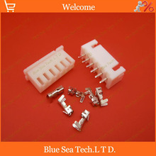 Sample,20 sets 6 Pin XH 180 angle Pin Connector 2.54mm XH-6P Kits for PCB/Automotive/electronic circuit ect.Free Shipping 2024 - buy cheap