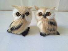 about 9x7m couples night owls model one lot/2 pieces ,polyethylene&furs owl handicraft home decoration toy gift a1754 2024 - buy cheap