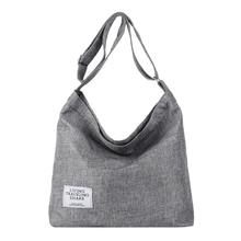 Women Canvas Shoulder Bags Girls Large Capacity Casual Totes Handbags Messenger Bags Handbags Crossbody Bag for Ladies 2019 Z60 2024 - buy cheap